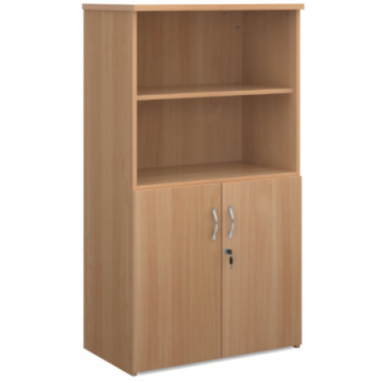 Cupboards with Open Bookcases